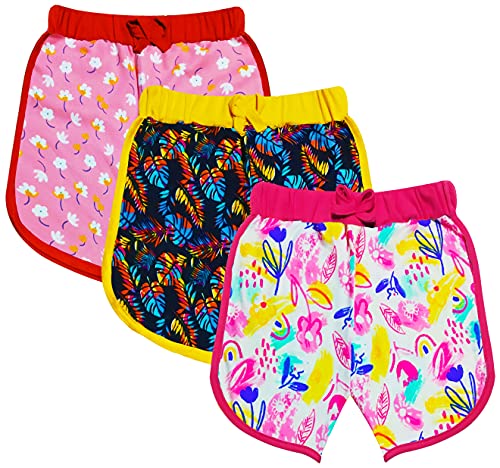 Image of Trend Look Girls Cotton Cycling /Casual /Daily use /Night Shorts for 2-10 Years(Pack of 3
