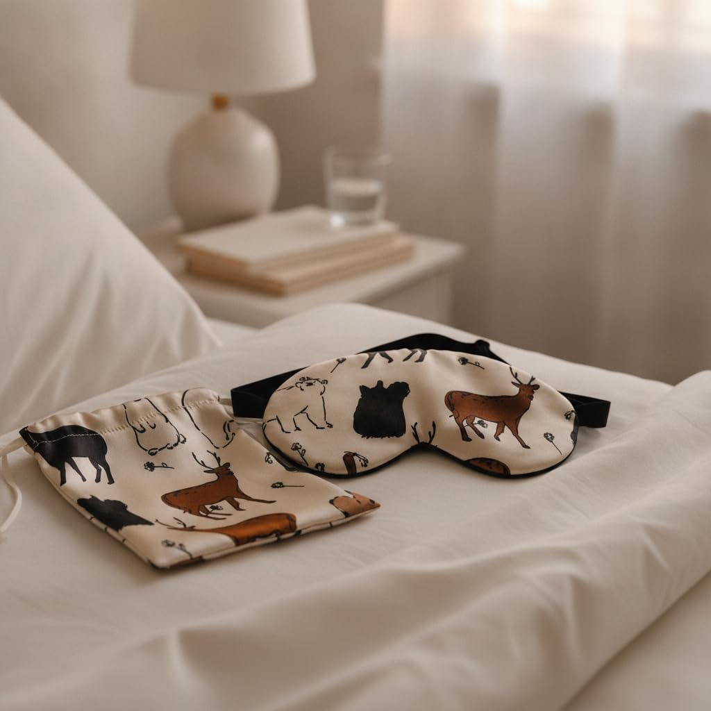 Masque Sommeil en Soie Occultant