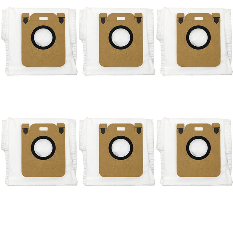 6 Pack Dust Bag Compatible With Dreametech D10 Plus Robot Vacuum,Only Fit For D10 Plus Robot Accessories (6 Pack)