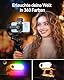 hohem iSteady M7 Gimbal Smartphone mit AI-Tracker, Gimbal Stabilisator für Phone, 1,4 Zoll Abnehmbarer Touch-Fernbedienung, Eingebauter Verlängerungsstab, Fülllicht, für Video, YouTube