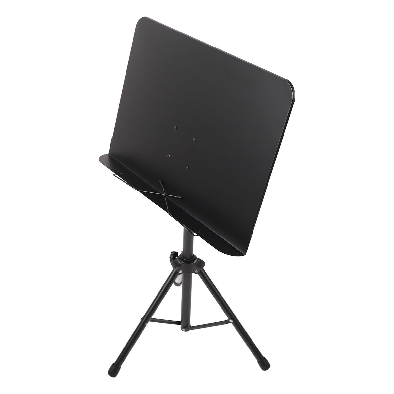 Eujgoov Atril Profesional para Libros de Música, Altura Ajustable, Plegable, para Partituras, con Resistente Construcción de Metal ABS y Bolsa de Transporte para Músicos, Directores, (BLACK)