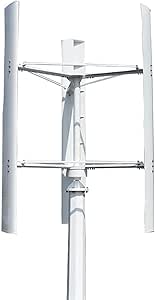 Générateur d'éolienne Verticale 12000W avec contrôleur sur onduleur de