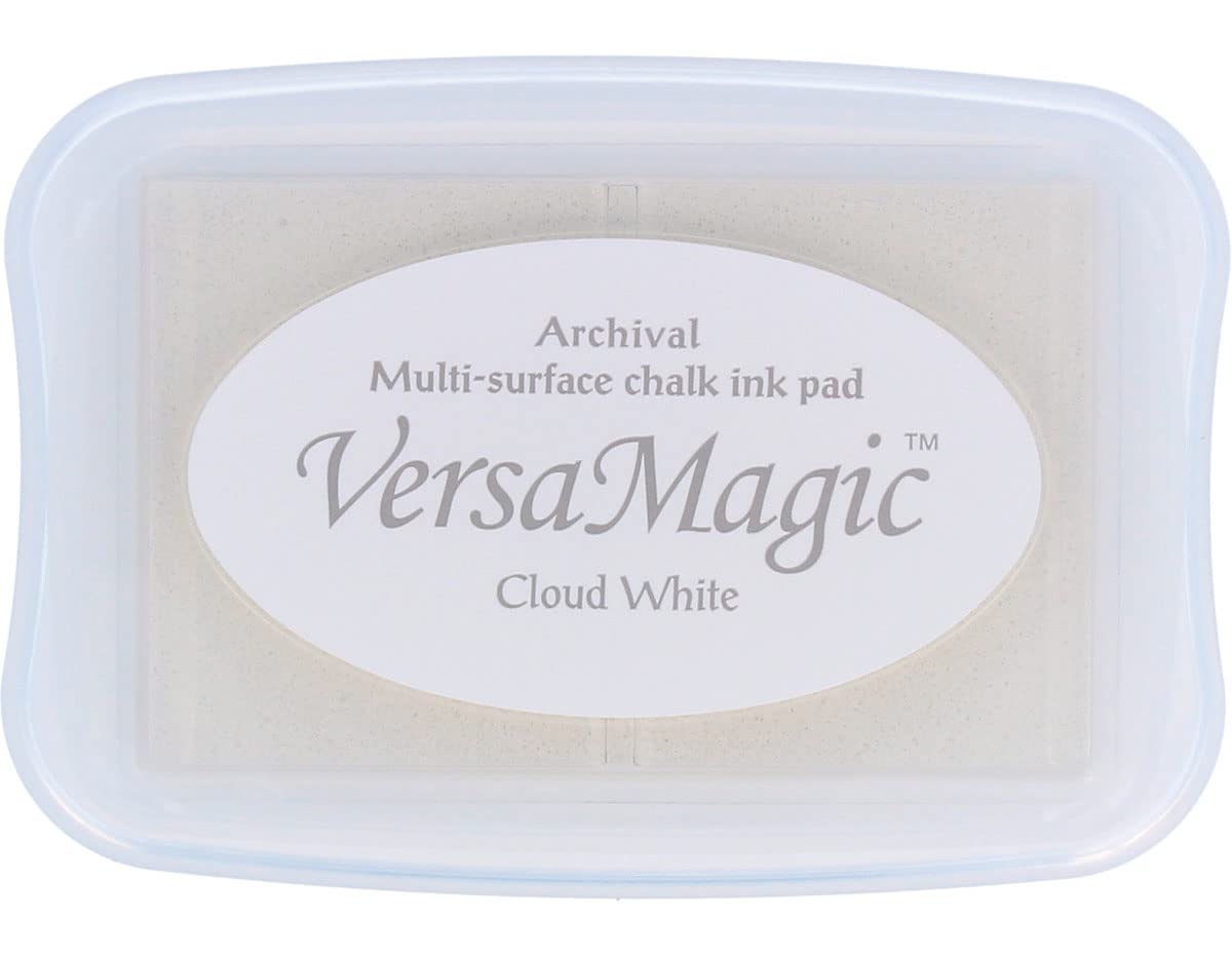Tsukineko Full-Size VersaMagic Chalk-Finish, Cloud White
