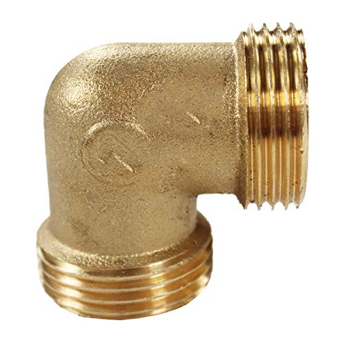 Raccord laiton à visser - Lot de 10 Coudes Laiton Mâle 1" (26/34) -