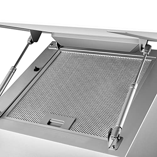 CIARRA-CBCS6736G-Clase-A-60cm-Campana-Extractora-de-Pared-Cocina-Control-Tactil-y-por-WIFI-700mh-Velocidad-Boost-Recirculacion-con-Filtros-de-Carbono-Blanca