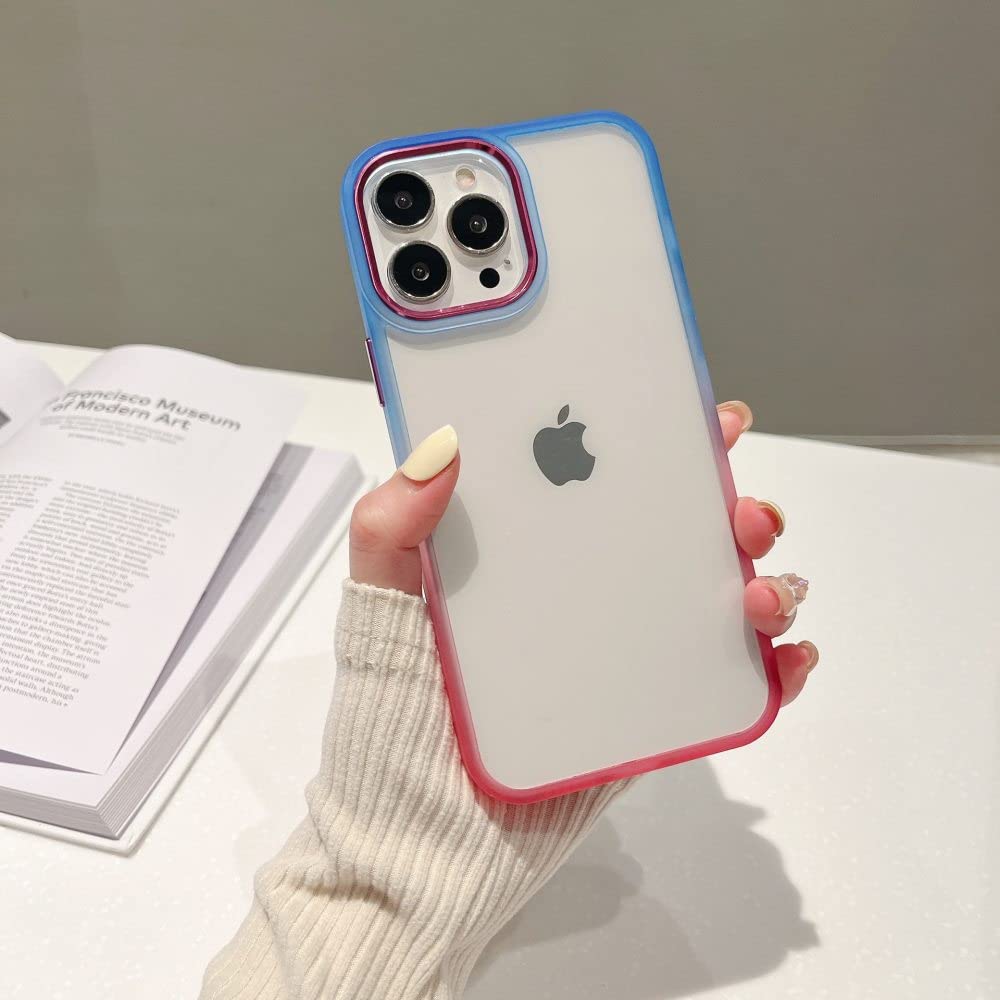 Coque silicone dégradé transparent pour iPhone 11 protectrice et colorée - 7