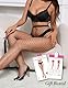 ohyeahlady Netzstrumpfhose Schwarz für Damen Sexy Fishnetz Stockings Große Größen Strumpfhosen Erotische Netzstrümpfe Elastisch Hohe Taille Pantyhose Strümpfe Party Clubwear Box Packung 3XL-5XL
