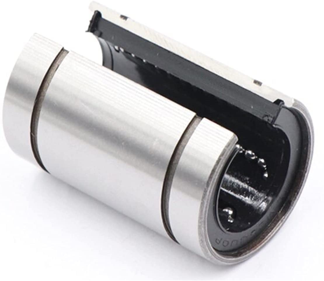 JGNAYRKJQI TMP1105 LM10UUOP 10mm LM12-60UUOP Open Type Linear Ball Bearing Bush Bushing 10x19x29mm Precision