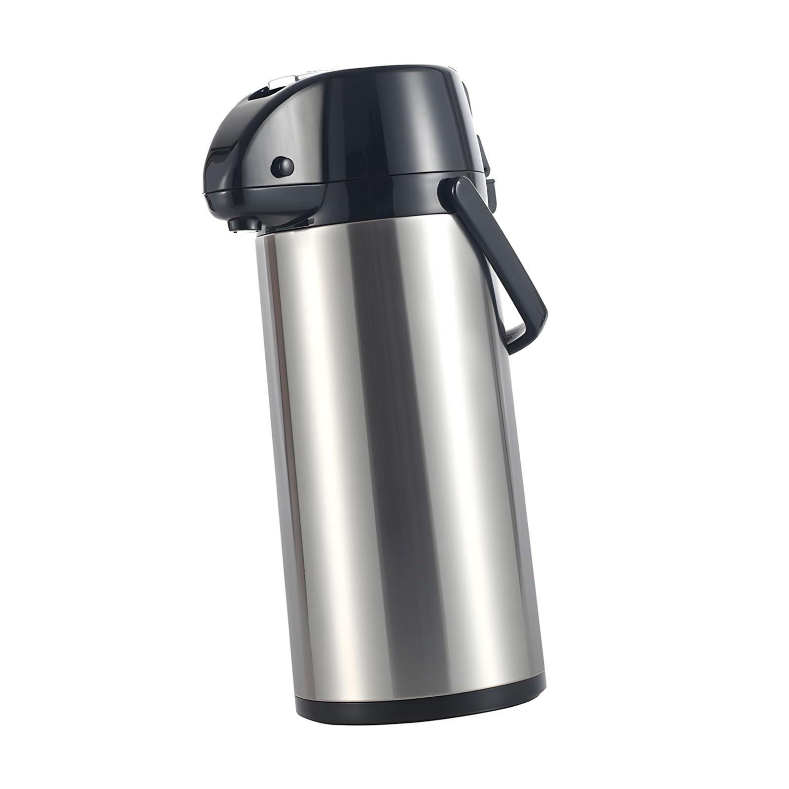 Qisuw Food Grade Safe Rustless Waterbottle Features Press Button Top Ensures Denial Damaging Substances Smooth Appearance for Gifting and Individual Use Push Vacuumflask