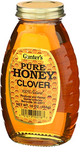 Gunter's Pure Honey Clover Natural 16 oz pack 12 miniatura 6