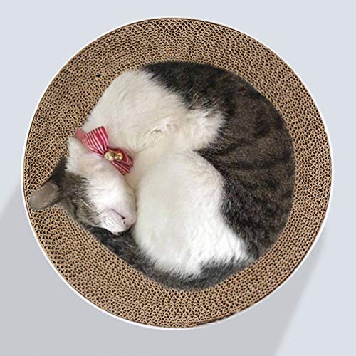 Arranhador de gato Balacoo, brinquedos interativos para gatos em forma de tigela afundada redonda ar