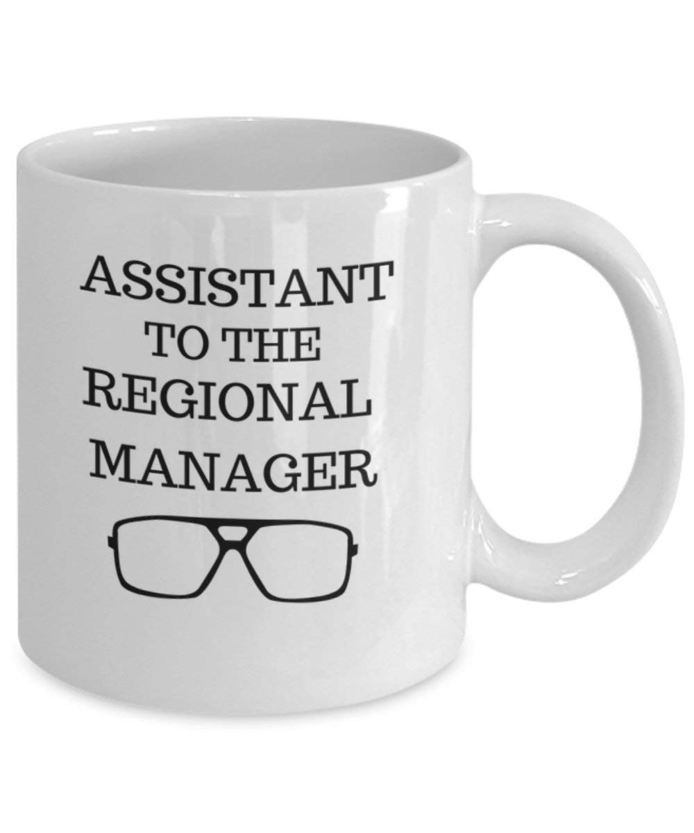 The Office Mug-Assistant to The Regional Manager- Dwight Schrute Mug Funny Coworker Gift-Coworker Mug Michael Scott Mug Dunder Mifflin