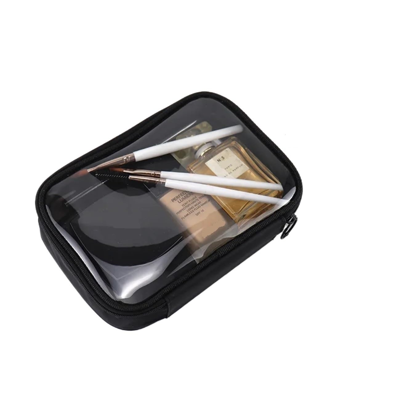 DVMSIEF Makeup Bag Transparent Cosmetic Bag Organizer
