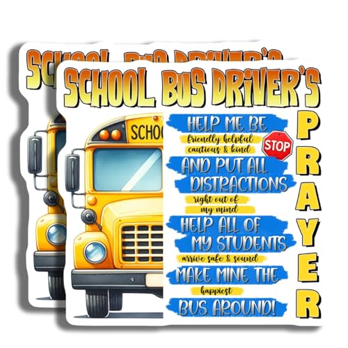 Imanes School Bus Driver's Prayer - Pack 2 - 5 pulgadas miniatura 1