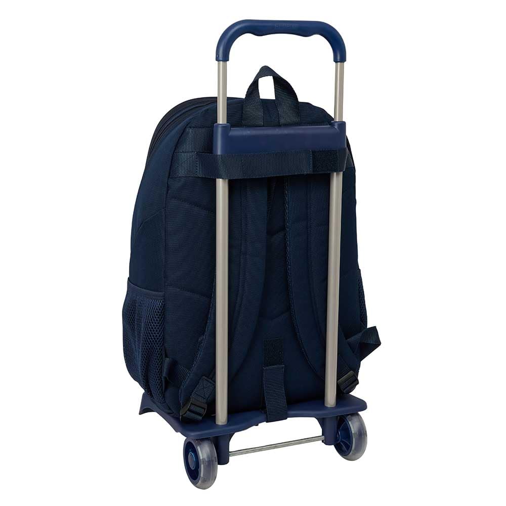 Safta | Mochila Escolar Grande con Ruedas FC Barcelona 1ª Equipación 26/27, Extraíble con Carro 905, 85 cm Alto, 2 Compartimentos, Hombreras Ergonómicas Acolchadas, Niño y Niña, Medidas 32x16x44 cm