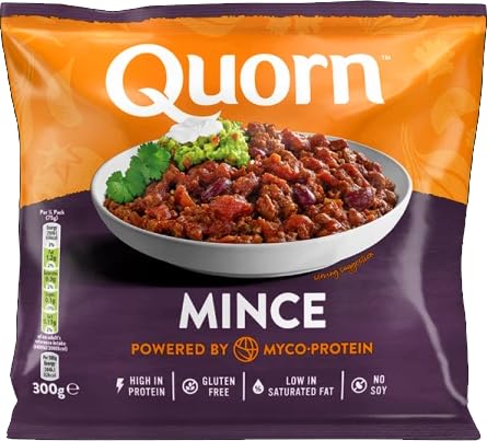 Quorn Mince Veg 300g | Vegetariano | sin carne (Pack de 2)
