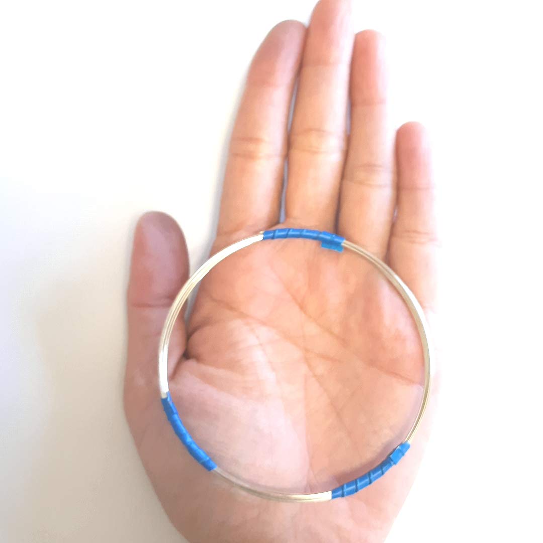 Alambre de soldadura de plata de 5 pies, calibre 22 fácil (0.04 pulgadas) fabricado en Estados Unidos por CRAFT WIRE