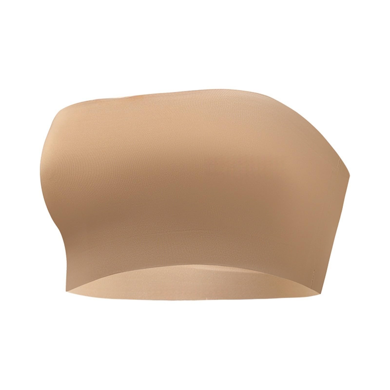 Sujetador sin Tirantes para Mujer, Push-up extraíble para Pechos caídos, Tops Deportivos, Suave, cómodo, cómodo, Ligero, Invisible, otoño, Verano, Sujetador