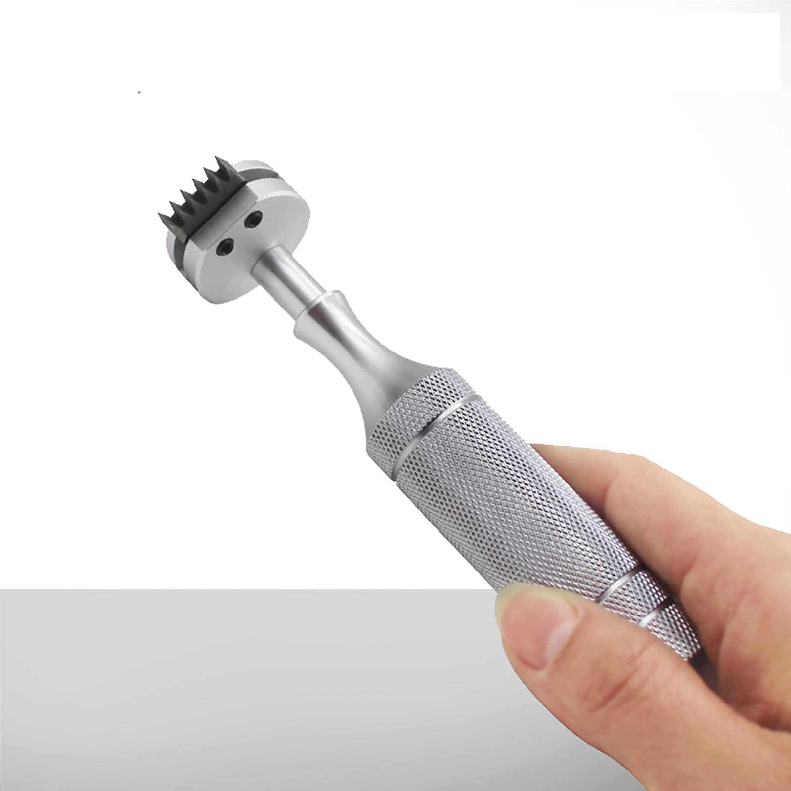 Toplionace Probador de Adherencia de Sombreado Cruzado Kits de Probador de Adherencia de Corte Transversal con Hojas de 1mm / 2mm / 3.0Mm, Lupa, Mango, Cepillo y Cinta de 3.0M
