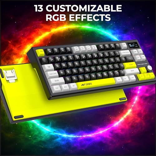 Ant Esports APEX200 84-Key RGB Mechanical Gaming Keyboard Black - Image 6