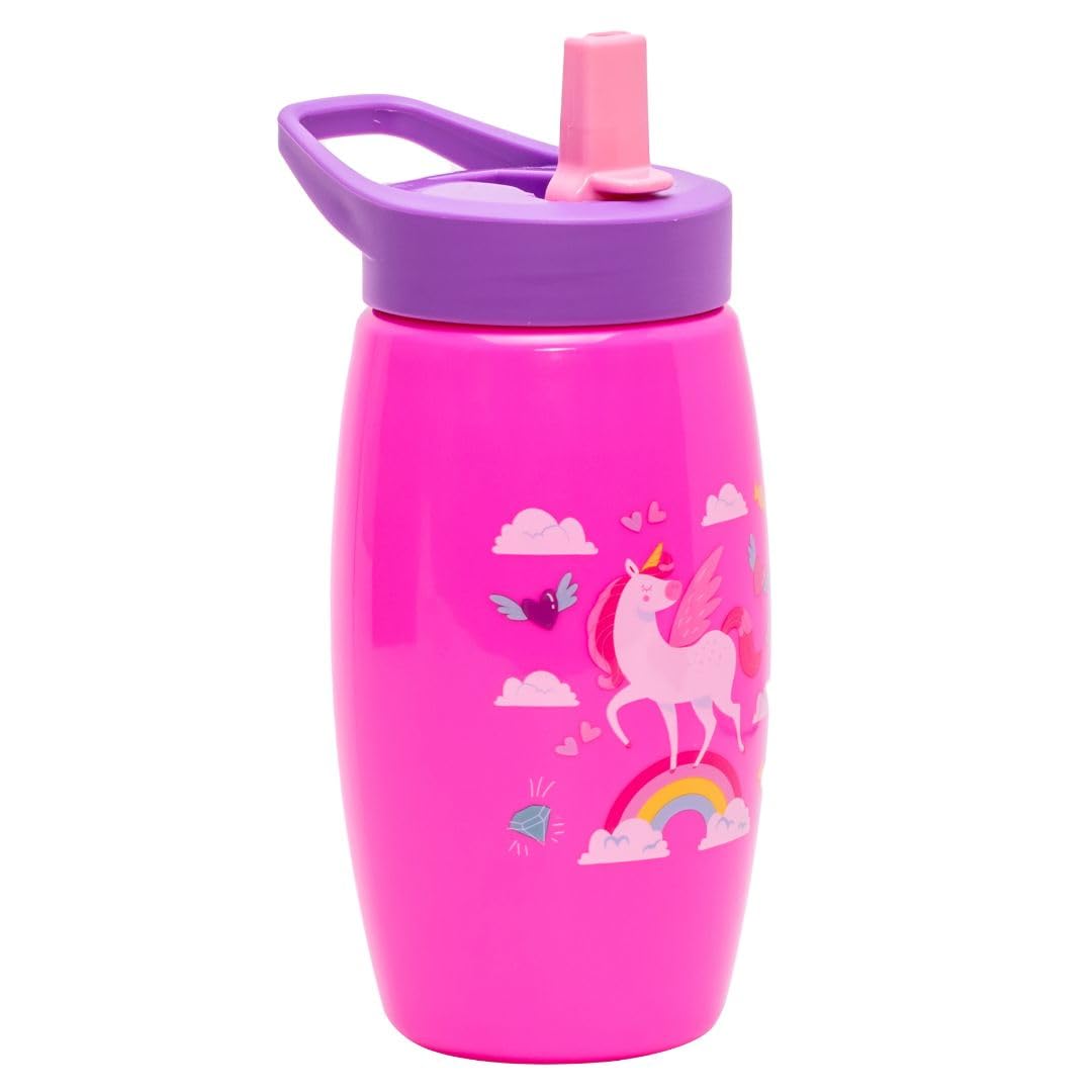 Adore Kiddo Flip to Sip Straw Sipper | Spill Proof | Drinking Bottle (Pink) (B0D8L8RD6B) Amazon Price History, Amazon Price Tracker