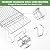 GRISUN Universal Adjustable Warming Rack for for Gas Pellet Griddle Smoker