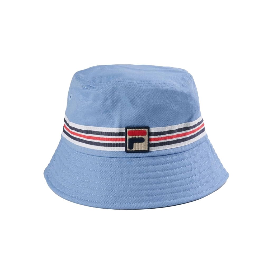 Fila JoJo Heritage Stripe Bucket Hat - Blue Bell-One Size