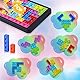 Sensory Toys for Autism, Tetris Silicone Puzzle Board Game, Fidget Toy for Girls Boys, Bubble Popper Stress Relief Toy Games for 4 5 6 7 8 Years Old Kids