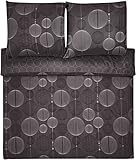 Bettwäsche-Set, Mikrofaser, 240 x 220 cm, Industrial-Grau - 2