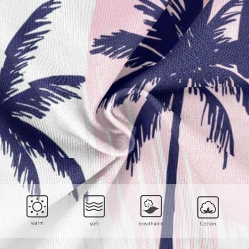 Navy Blue Palm Trees Toddler Underwear Floral 2t Cotton Cute Panties Girl Florals Briefs Girls Undies3