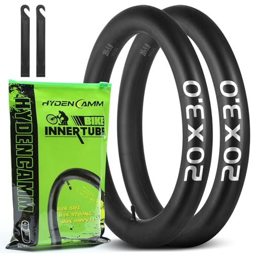 2 Pack 20x3 Fat Tire Bike Inner Tubes, 20