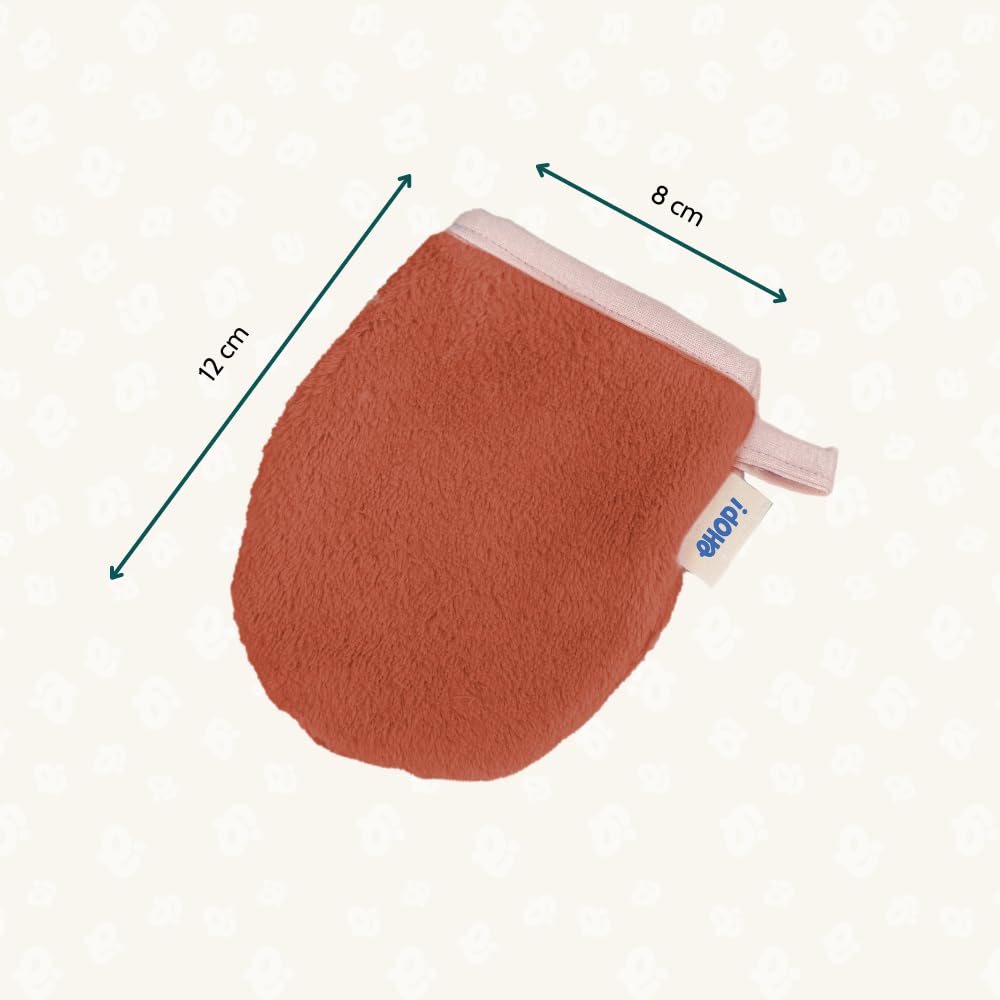 Ehop - Pack - Makeup Remover Glove - Pack of 1 (Orange, Single) - Image 4