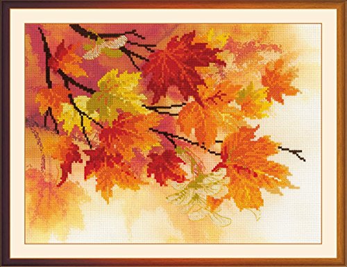 RIOLIS 0054 PT - Autumn Colors - Stamped Embroidery Kit 15¾