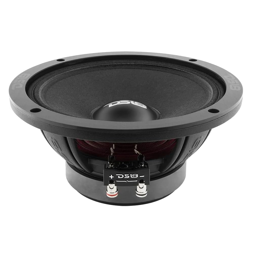 KIT SET PER DS 18 PRO-ZXi8M 1 midrange altoparlante da 20 cm 200 mm 8" di diametro, 350 watt rms 700 watt max, 8 ohm, sensibilità 99 db spl, feste, per casa, 1 pezzo + adesivo omaggio