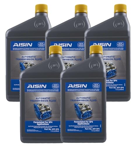 Automatic Transmission 2-3 Shift Flare - 2013-2014 Hyundai Sonata 7 Aisin Set of 5 Auto Trans Fluids ATFSP4 for Hyundai Accent Elantra Kia Forte