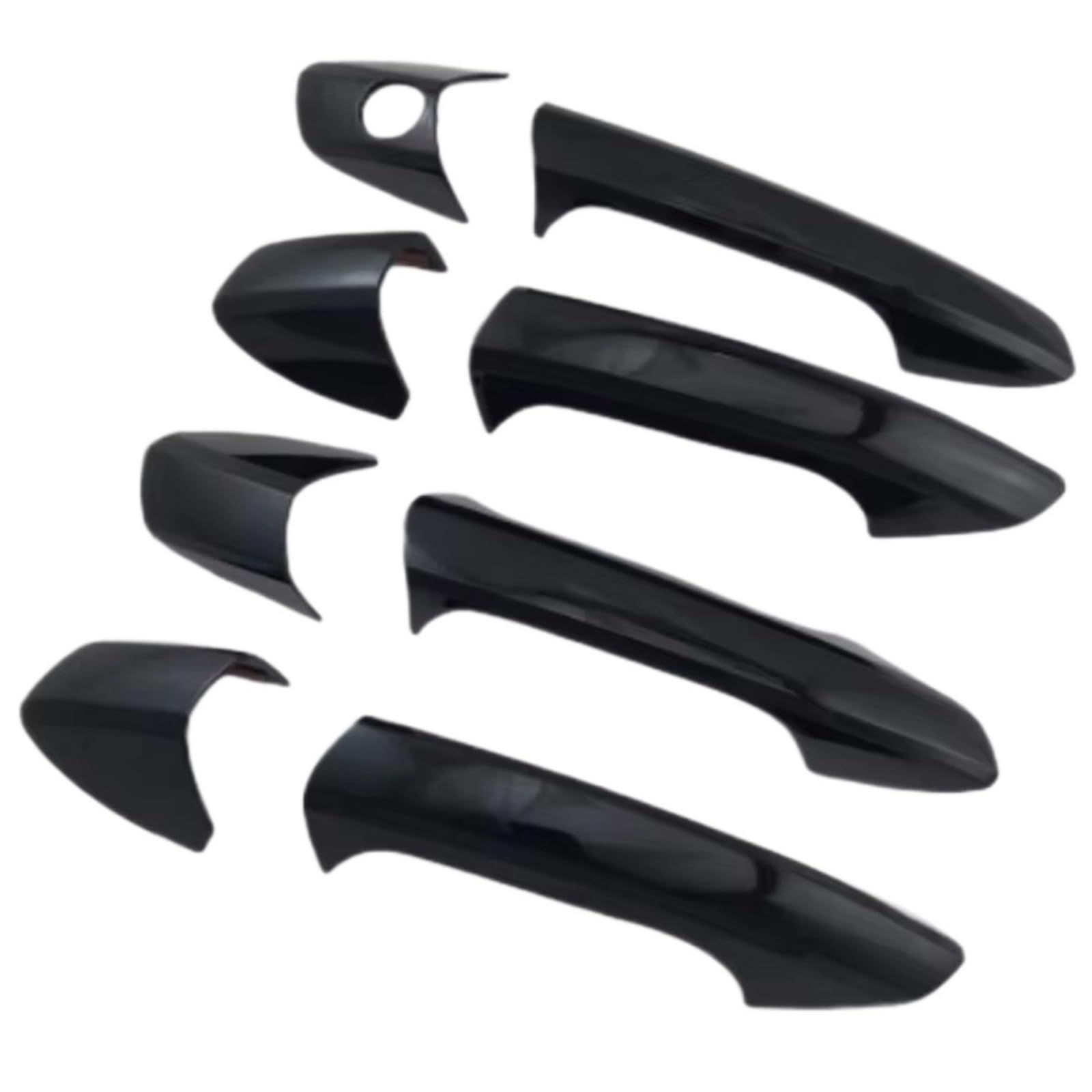 TRGDFDAA Door Handle Trims Covers Compatible with Benz for GLA Class X156 2013 2014 2015 2016 2017 2018 2019 Decoration Door Handle Cover Paste Style Accessories