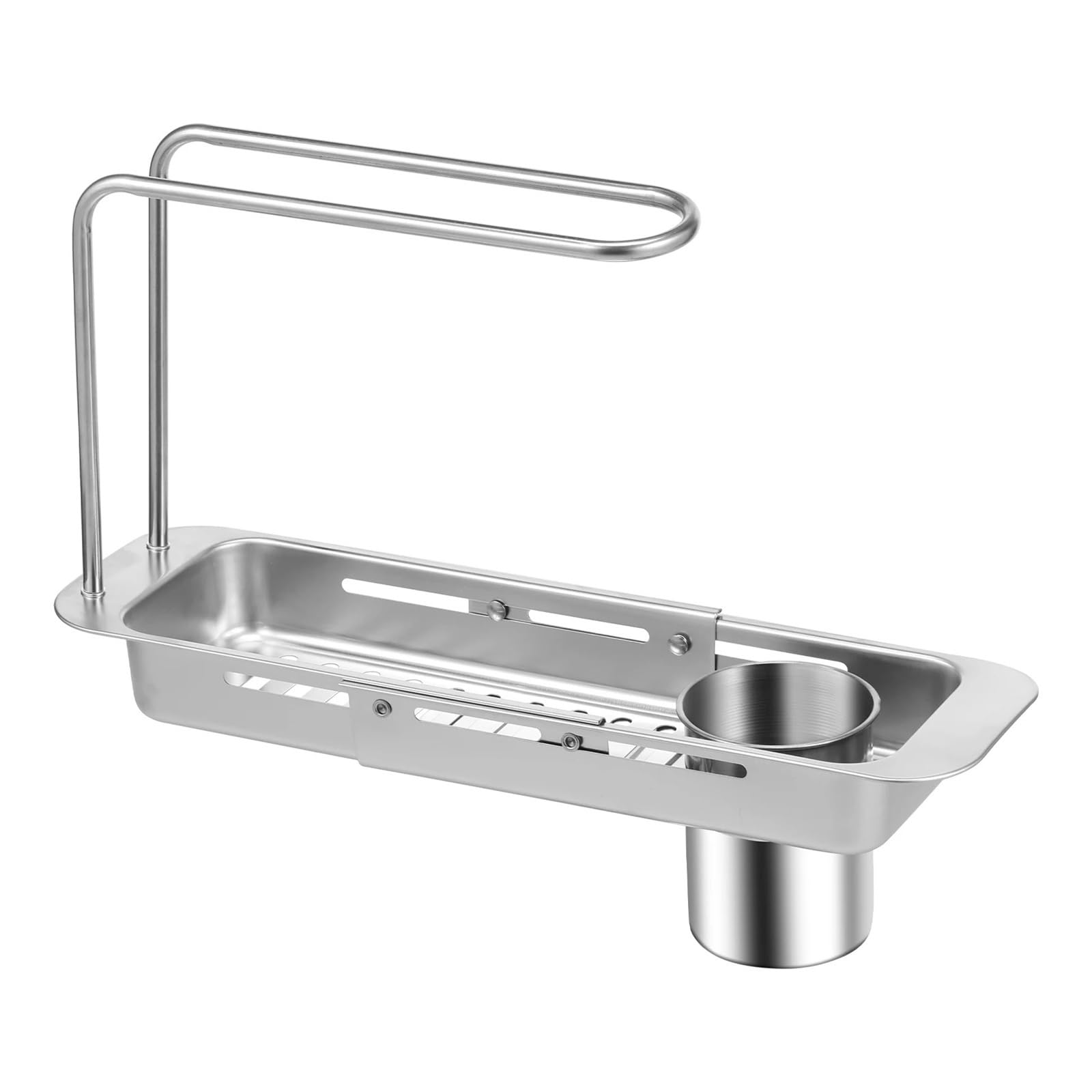 VIOLDHHJK Expandable Draining Basket Telescopic Sink Drain Shelf