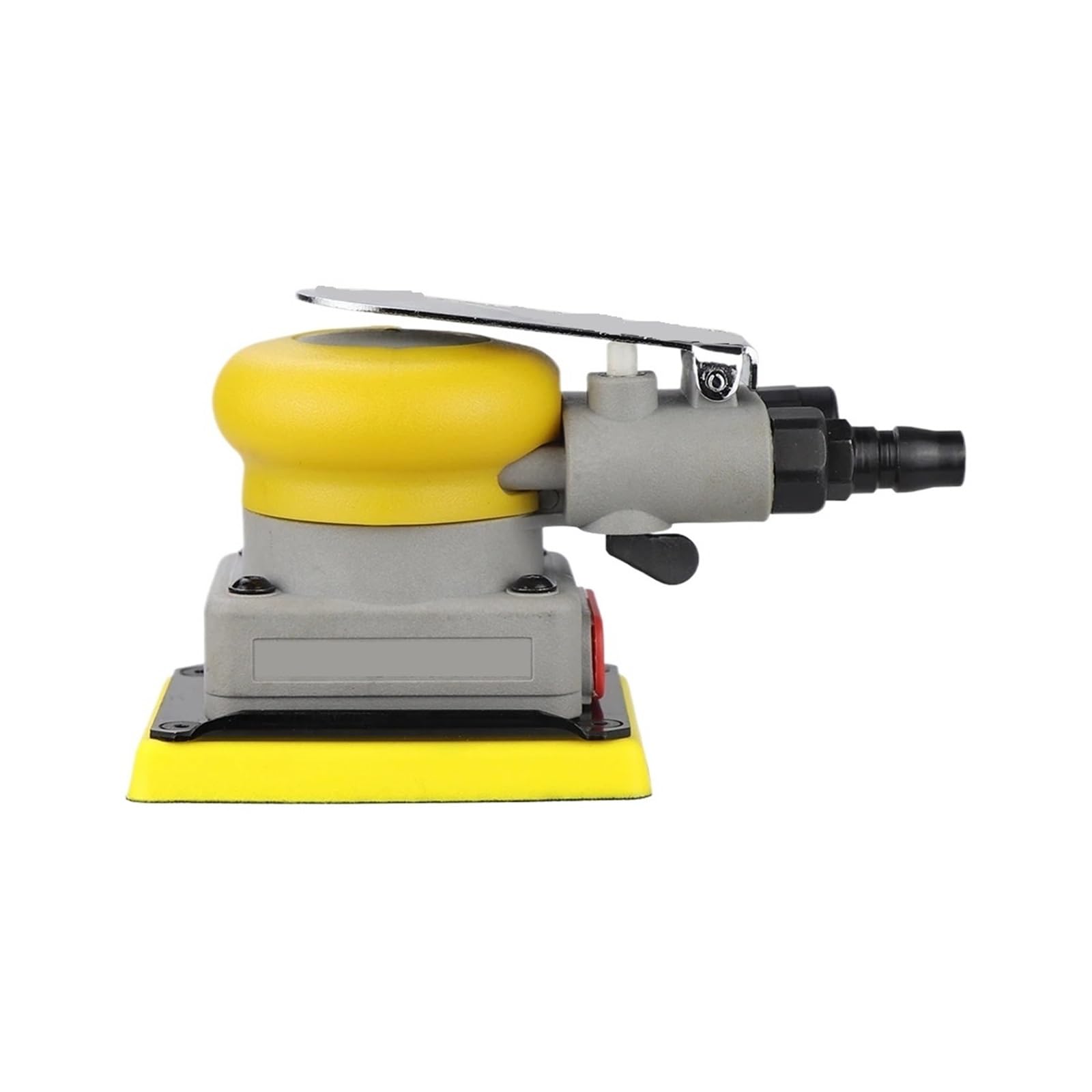 Amrttwy Yellow Air Tools, Grinding Machine Car Pneumatic Sander Polishing Machine, Pneumatic Car Polishing Tool Square(Yellow)