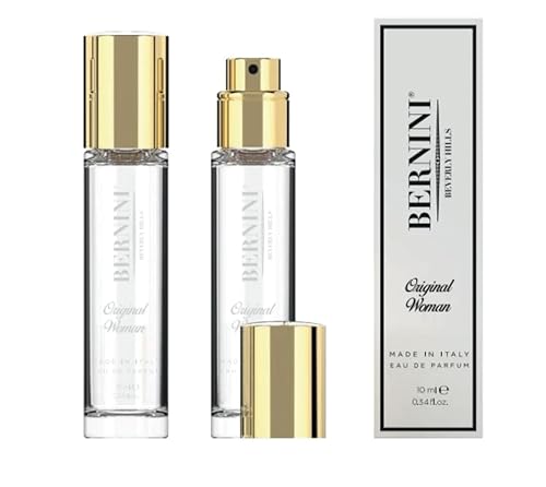 Fragancia original BERNINI para mujer, fabricada en Italia, 0.3fl oz