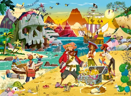 Rompecabezas Ravensburger Treasure! de 100 piezas XXL para niños | Aventura emocionante y educativa | Diversión familiar | Construcción sostenible miniatura 1