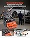 VEVOR Mechanics Tool Set and Socket Set, 450 Pcs, 1/4, 3/8 and 1/2 inch Drive Deep and Standard Sockets, SAE Metric Mechanic Tool Kit with Bits, Wrenches, Accessories, Storage Case with Orange Drawer