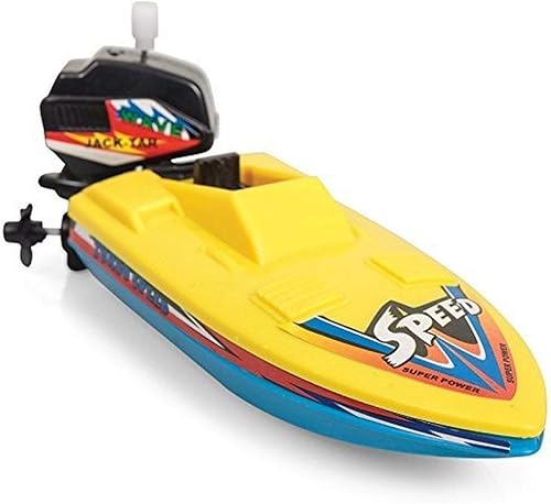 TODDLER TOYS Bote de juguete de cuerda