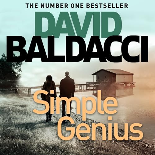 Simple Genius Audiolibro Por David Baldacci arte de portada