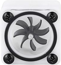 Indicador de medidor de fluxo, medidor de fluxo de resfriamento de água, indicador profissional de medidor de fluxo de resfriamento de água de velocidade giratória de rosca G1/4(3 vias)