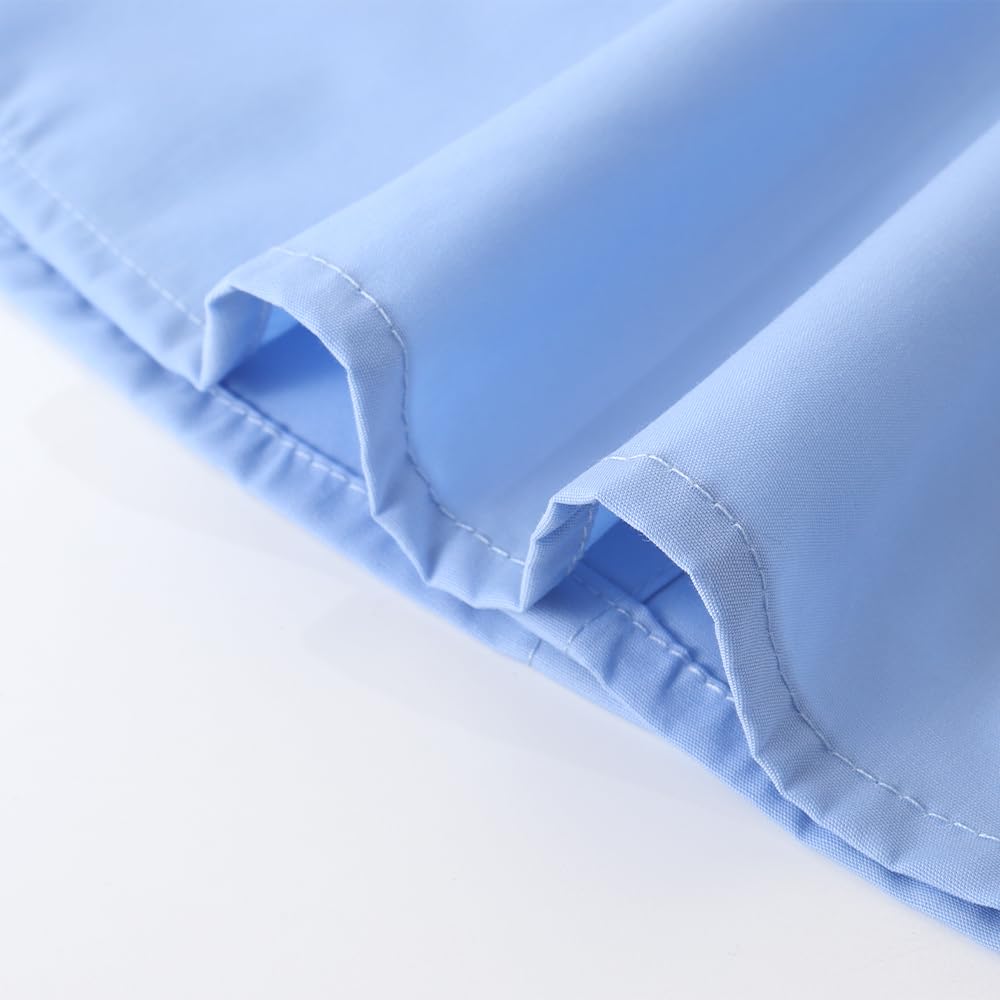 Spring&Gege Langärmelige Hemden für Jungen Formelle Uniform aus Fester Popeline