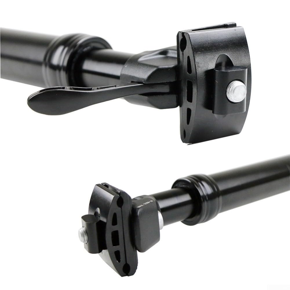 HpLive 27.2/28.6/30.4mm Verstellbar Fahrrad Sattelstütze mit Federung 125mm Hub Hydraulische Dropper Sattelstütze(30.4 * 125mm Travel)