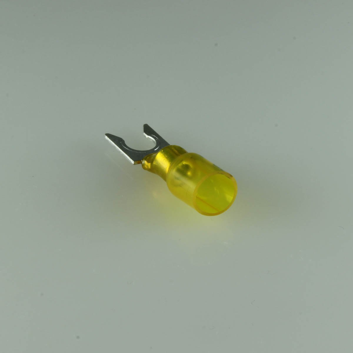 12-10 Ga. Heavy Duty Heat-Shrink Snap-Spade Fork Terminals, 1/4