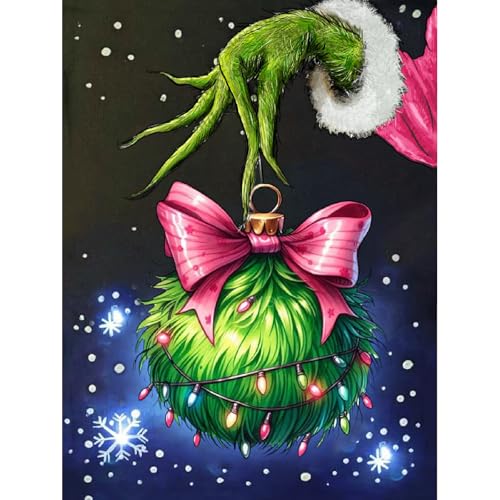 Christmas Paint by Numbers Kit for Adults Winter Painting by Numbers DIY Acrylic Paint Kit for Adults Beginners Without Frame Easy Christmas Adult Paint by Number Kits on Canvas for Decor 16x20inch