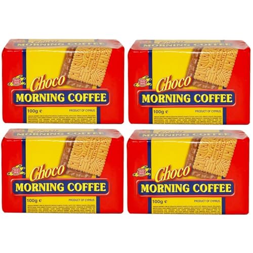 Frou Frou CHOCO - Galletas de chocolate para hornear pasteles de café matutino - 4 paquetes de 100 g