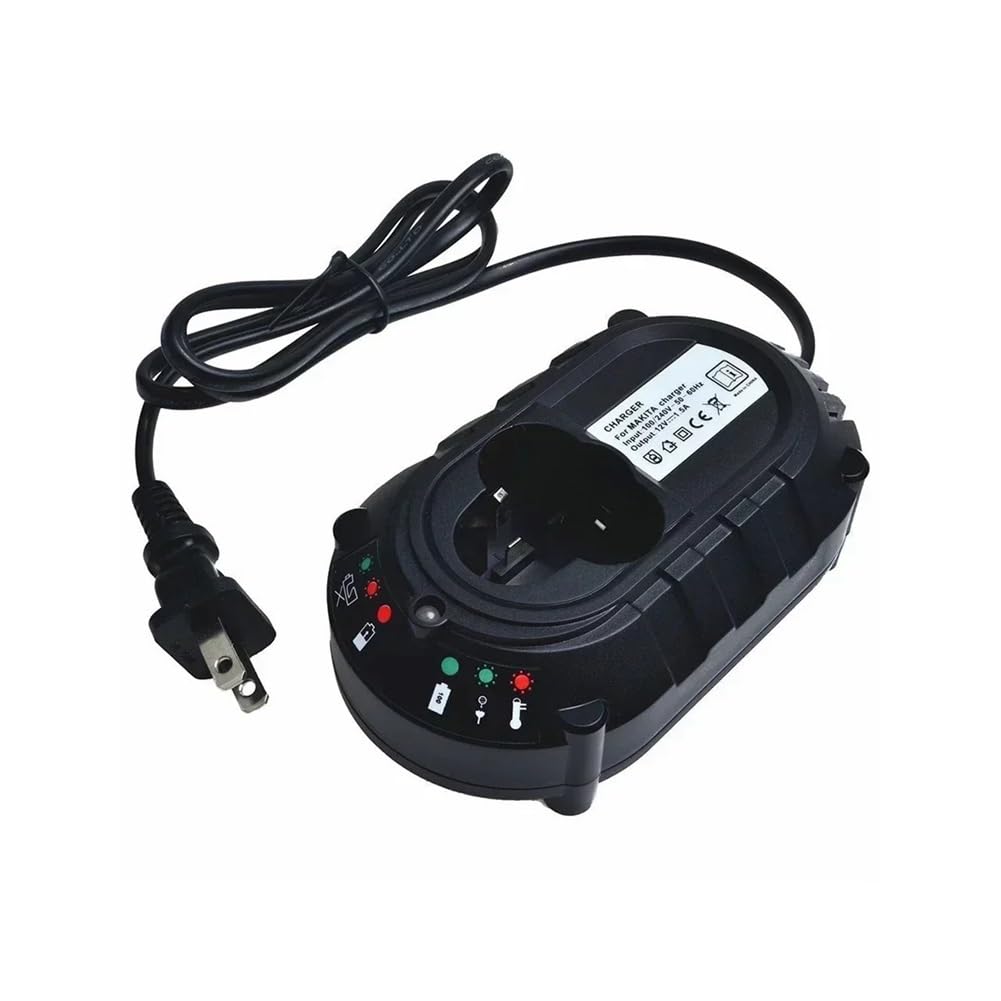 Ładowarka kompatybilna z Makita BL1013 BL1014 10.8V-12V akumulatory litowo-jonowe DC10WA wiertarka elektryczna śrubokręt narzędzia ładowarka zasilająca(EU)